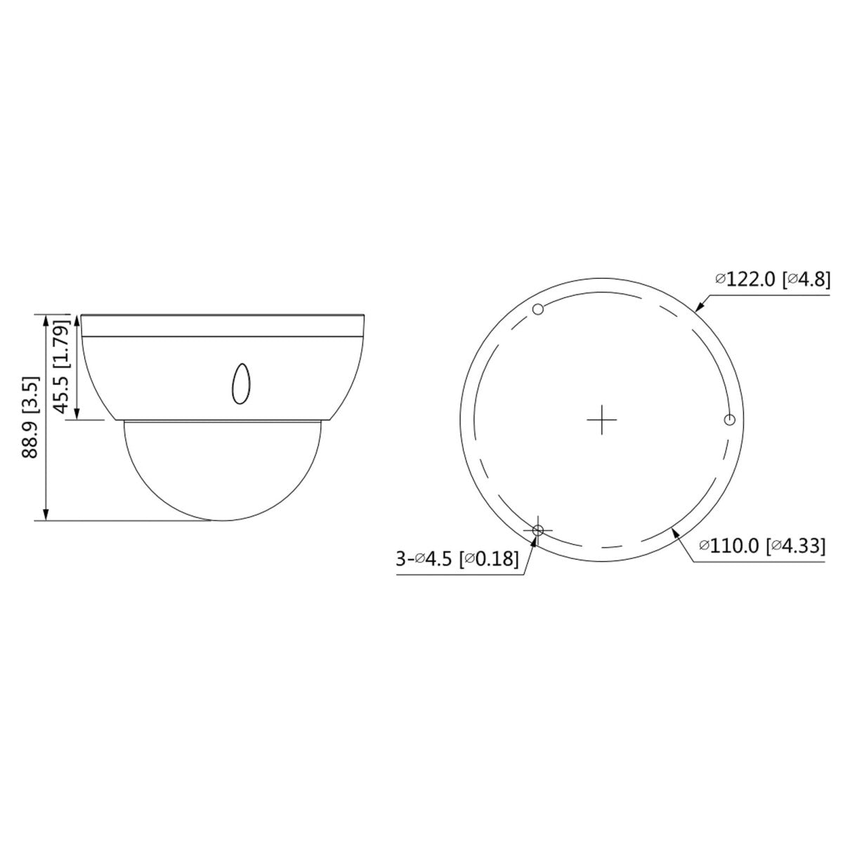 GOLIATH Starlight IP Dome Kamera | 8 MP | Motorzoom | WDR | 40m IR | IVS | PoE | IP67 | 4K Serie