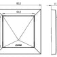 Loxone Raumklima Sensor Air (Temperatur, Feuchte)