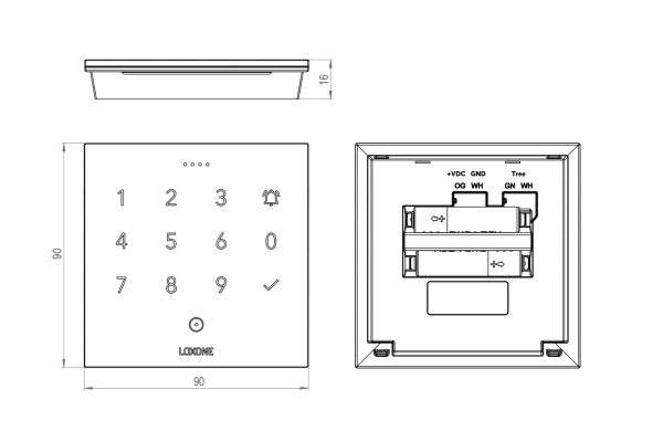 loxone NFC Code Touch Air