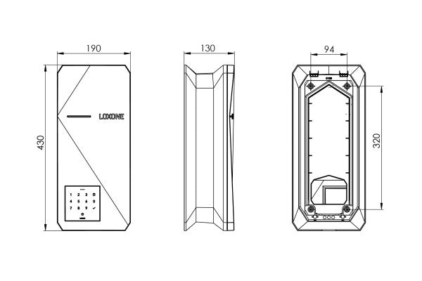 Loxone Wallbox Air - Ladestationen für Elektroautos