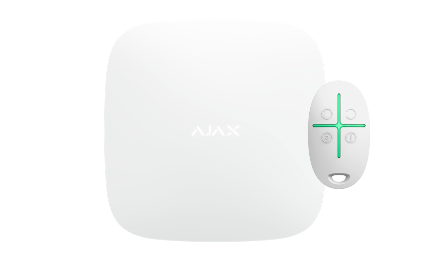 SmartHome Set Second. Ajax Hub 2 Kabellose Sicherheitsgeräte mit MotionCam